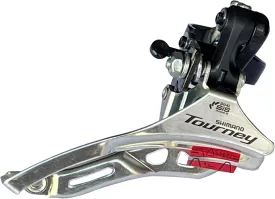 Bicycle Front Derailleur FD-TY300 3x6/7 Speed Tourney Up/Down Swing 31.8mm 34.9mm for Mountain Road Bike