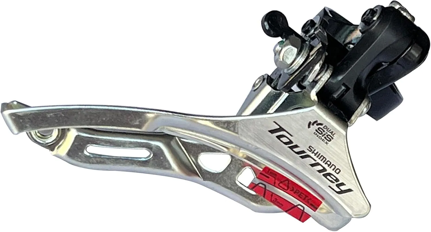 Bicycle Front Derailleur FD-TY300 3x6/7 Speed Tourney Up/Down Swing 31.8mm 34.9mm for Mountain Road Bike