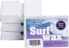 EHOMEA2Z Surf Wax Base Coat High Performance All Natural Orange Scent Made in USA