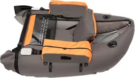 Inflatable Fishing Boat, Outdoor Fishing Raft Boat Set Inflatable Kayak with Hand Air Pump, 286.6lbs Capacity Portable Fishing Boat Inflatable Fishing Pontoon Boat for Lakes and Rivers