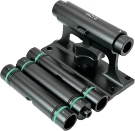 Interior Bike Rack Single Track 39 Inch L Track for Vans Trucks and SUV T-Nut Included (Rotatable Fork Mount)