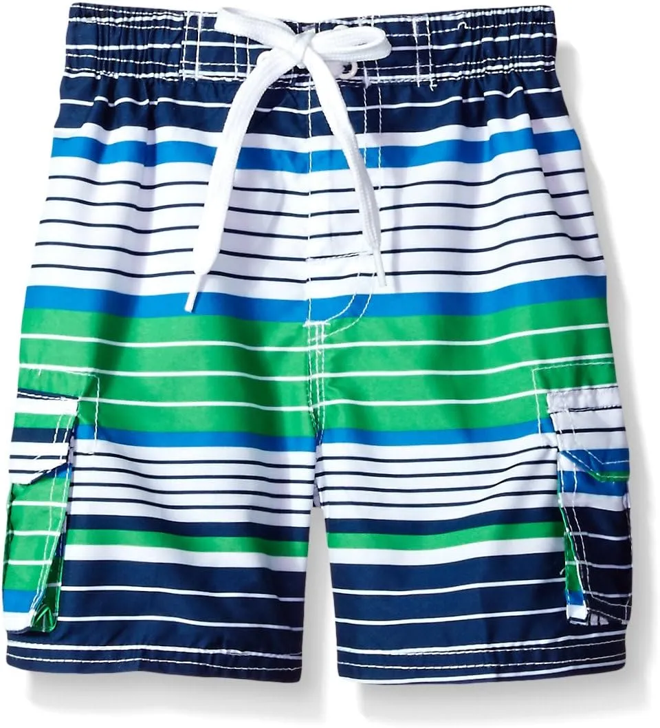 Kanu Surf Boys' Yolo Quick Dry UPF 50  Beach Swim Trunk