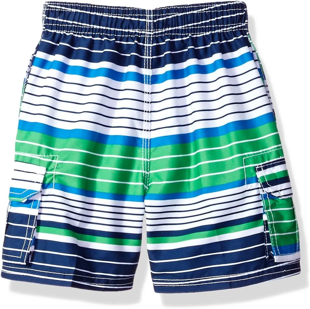 Kanu Surf Boys' Yolo Quick Dry UPF 50  Beach Swim Trunk