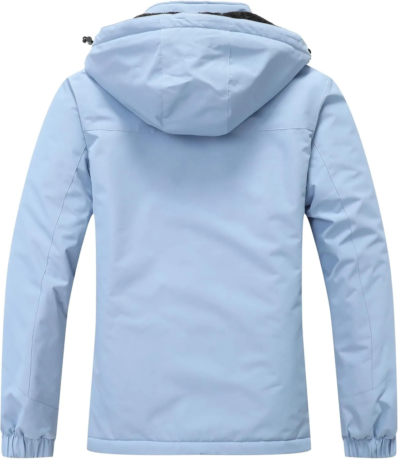 MOERDENG Women's Grey Winter Ski Jacket