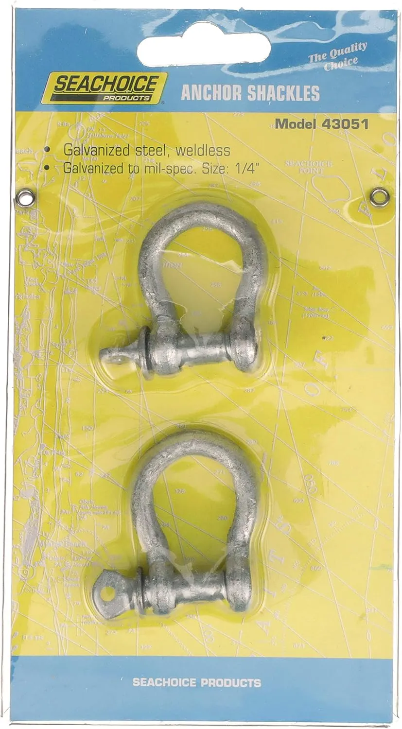 Seachoice Galvanized Anchor Shackle