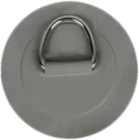 Stainless Steel D Ring Patch Replacement Dinghy Kayak D Ring Pad PVC for Raft Cargo Stand up Paddleboard Inflatable Boat