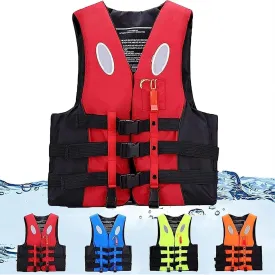 Swim Jacket - Lifevest for Adults,High Buoyancy Reflective Floating Vest,Portable Inflatable Snorkel Vest,Perfect for Swimming Pools, Fishing, Lakes, & Oceanx
