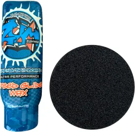 ZUMWax Surfing Skimboard Ceramic Wax, Made in USA, PFAS-Free, Durable and Eco-Friendly with Secret Vanilla Scent, Any Temperature Use for Maximum Speed & Glide on Sand & Water, Long-Lasting, 4.5 fl oz